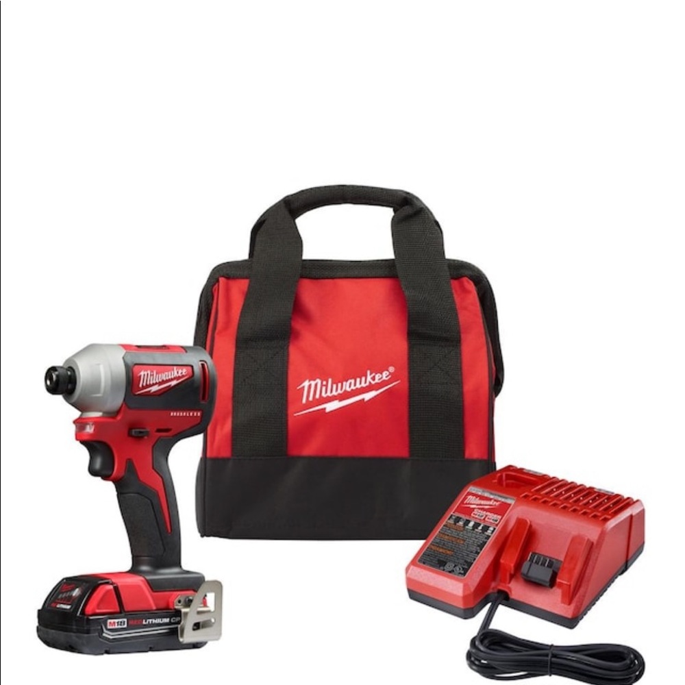 Milwaukee m18 drill set.